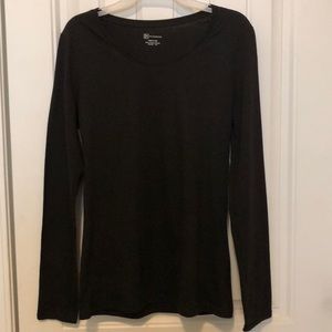 Women No Boundaries Black Shirt - L